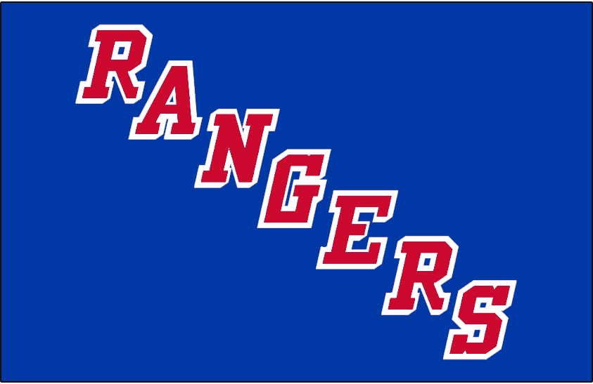 New York Rangers 1999 00-Pres Jersey Logo iron on paper